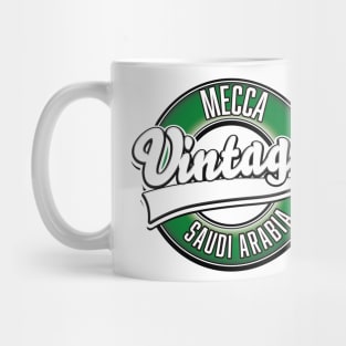 Mecca saudi arabia vintage logo Mug